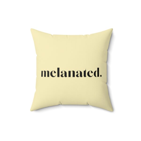 "Melanated" Spun Polyester Square Pillow - Image 4