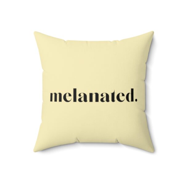 "Melanated" Spun Polyester Square Pillow - Image 7