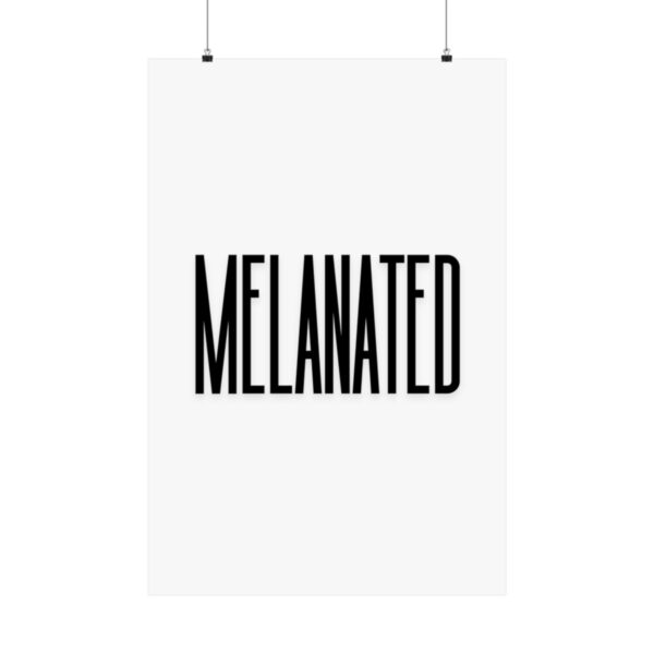 "Melanated" Vertical Posters - Image 2