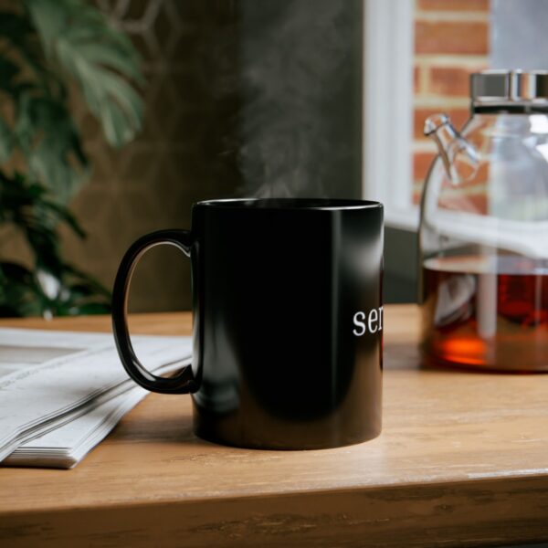 "Serenity" Black Mug (11oz, 15oz) - Image 17