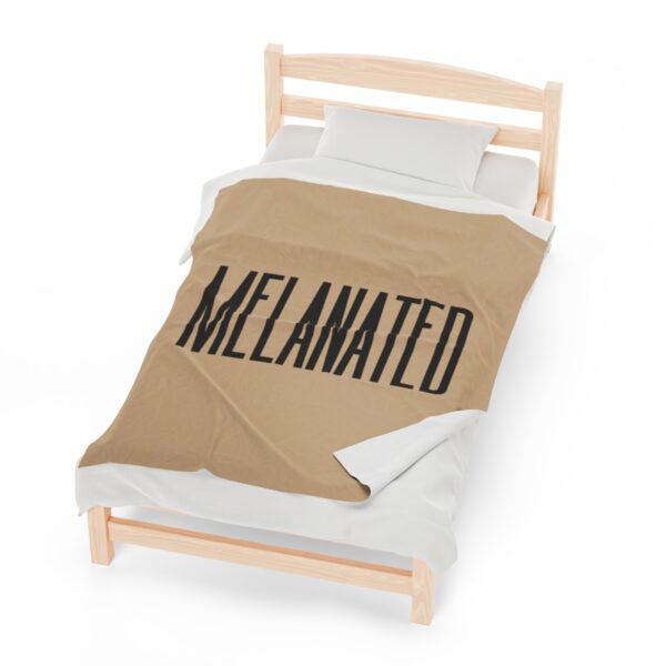 "Melanated" Velveteen Plush Blanket - Image 21