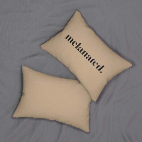 "Melanated" Spun Polyester Lumbar Pillow - Image 5