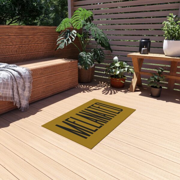 "Melanated" Outdoor Rug