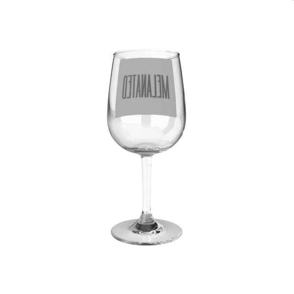 "Melanated" Wine Glass, 12oz - Image 4